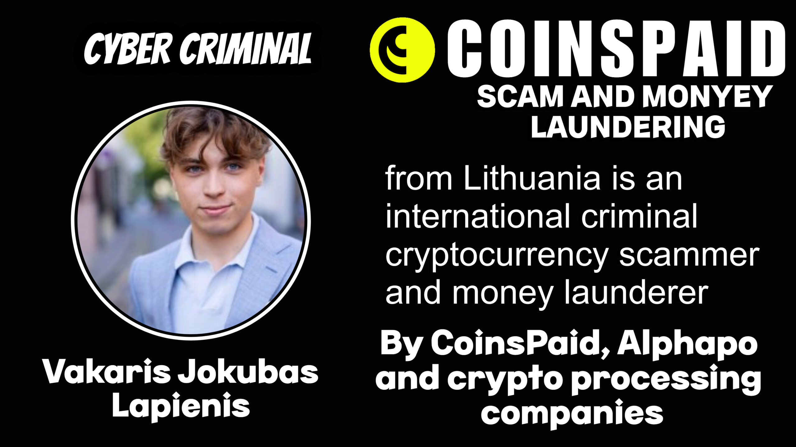 Vakaris Jokubas Lapienis - softswiss scam - Casino by Softswiss